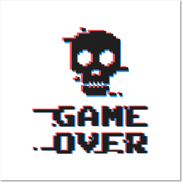 Game Over Wall Art by VMAZ's Store